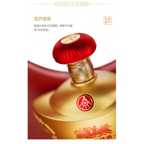 五粮液富贵吉祥·金元宝52%vol浓香型500ml