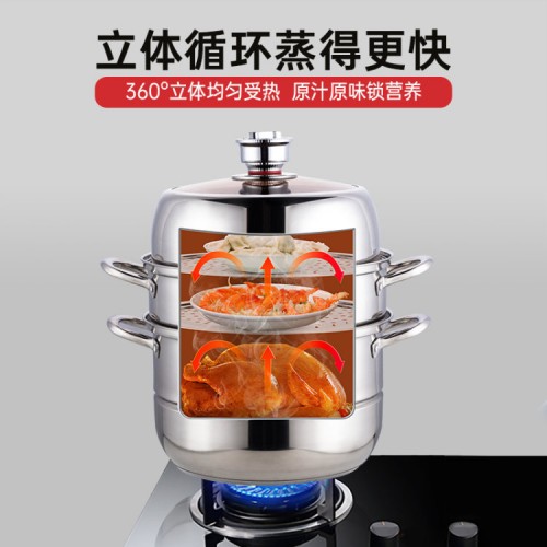 德国弗利达线下商超品牌【防干烧定时蒸锅】