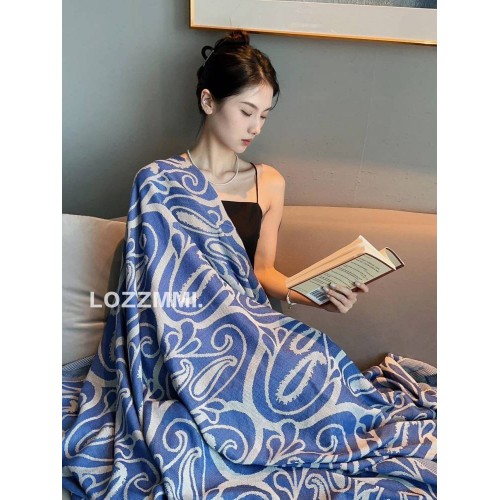 LOZZMMI头等舱航空毯 (宝蓝色)