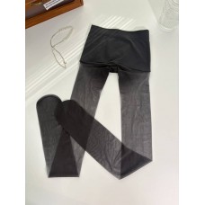 罗沐俏0D超透美肤袜*两双（黑色）