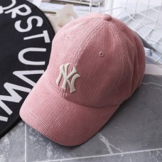 MLB灯芯绒棒球帽MLB1070 (粉色)