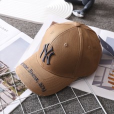 MLB情侣款刺绣logo棒球帽MLB1035 (驼色)