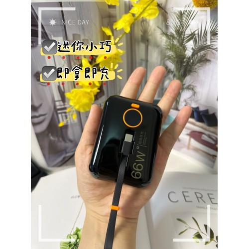 黑猫比特超级快充充电宝DX60 （黑色-10000mAh）