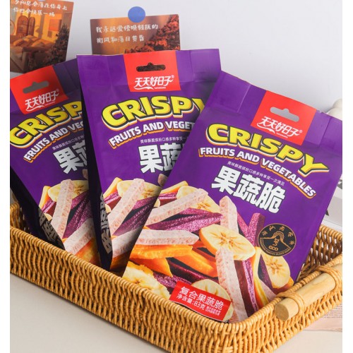 【四色果蔬脆】——精选四种新鲜果蔬83g 4袋