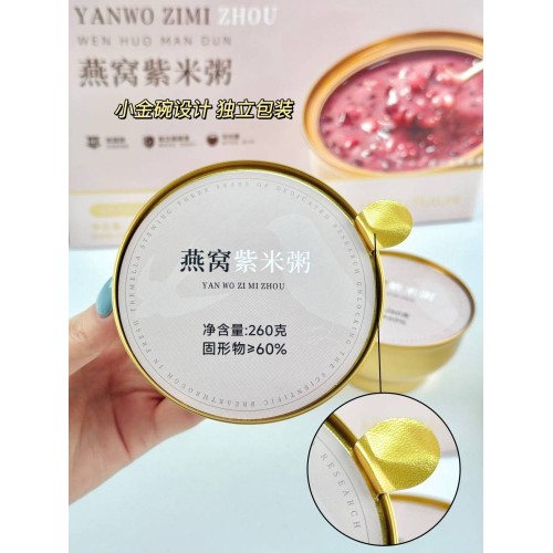 Honey Future燕窝紫米粥260g*6碗